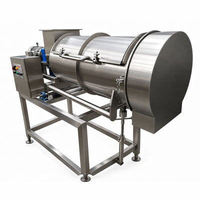 Tecnodac D-300, 300 kg/hr, en acero inoxidable.