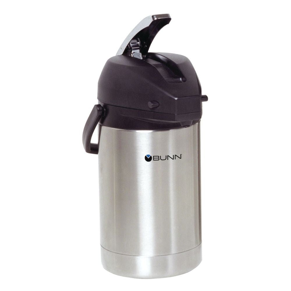 TERMO BUNN AIRPOT SST LA | Termo 2.5 Litros |Caja 6 Piezas| Cafetería Gimnasio | Cafetería Gimnasio Profesional Mañana Desayuno Café Té Caliente Fresco Frío Temperatura