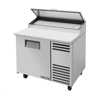 TRUE TPP-AT-44-HC Mesa Preparacion 1 Puerta Solida Gris -  - True - KitchenMax Store