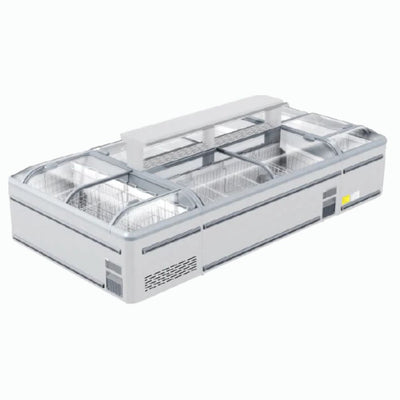 Torrey IEDI-250 CIIEDT12501 Isla de Exhibicion Dual para Zonas de Exhibicion Tienda Comercial Supermercado Alimentos Refrigeracion Exhibicion Negocio Abarrotes.  KitchenMax.Store. Envíos seguros a todo México. Cotiza hoy mismo.