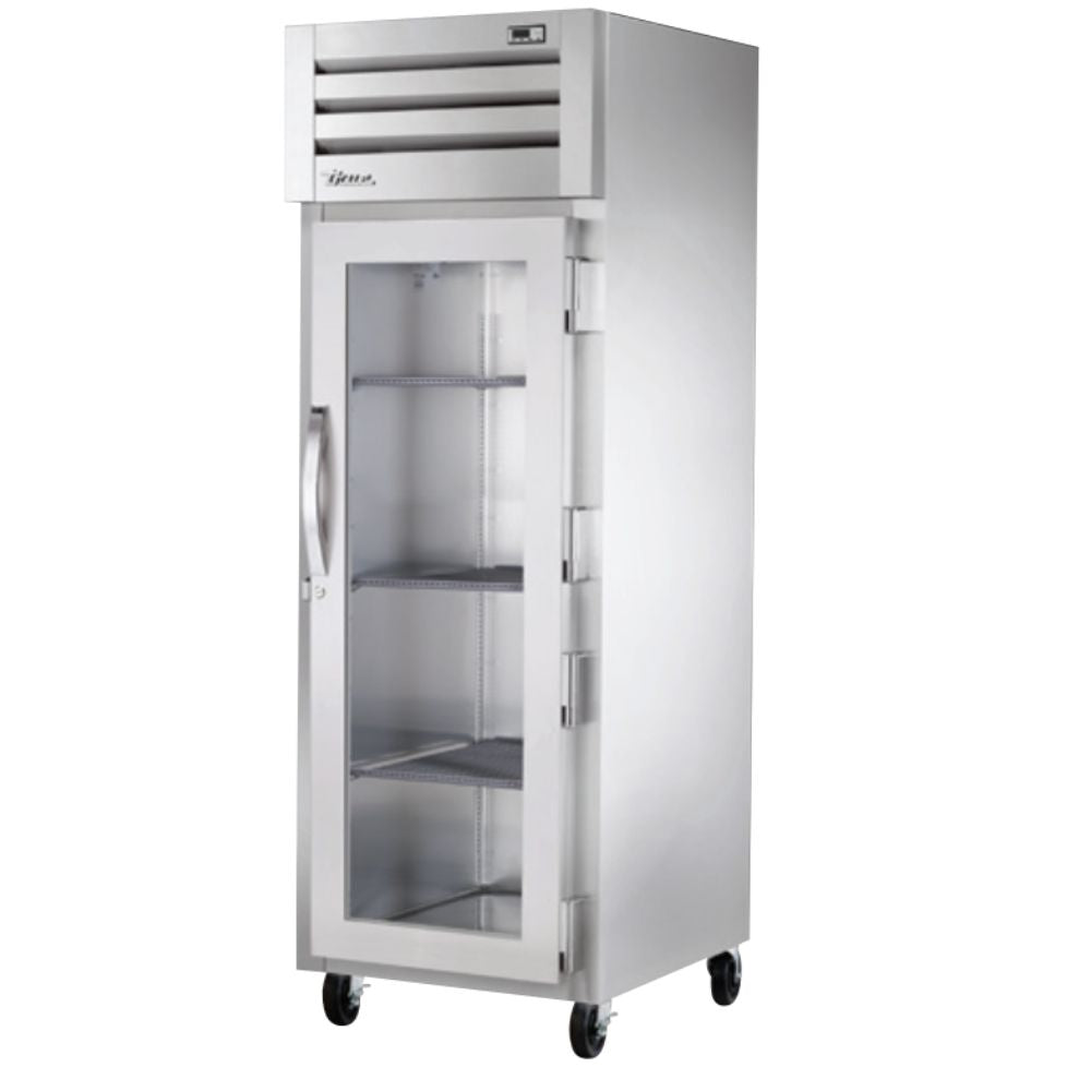 True STA1H-1G Gabinete Calentador Vertical 1 Puerta Cristal 3 Parrillas -  - True - KitchenMax Store