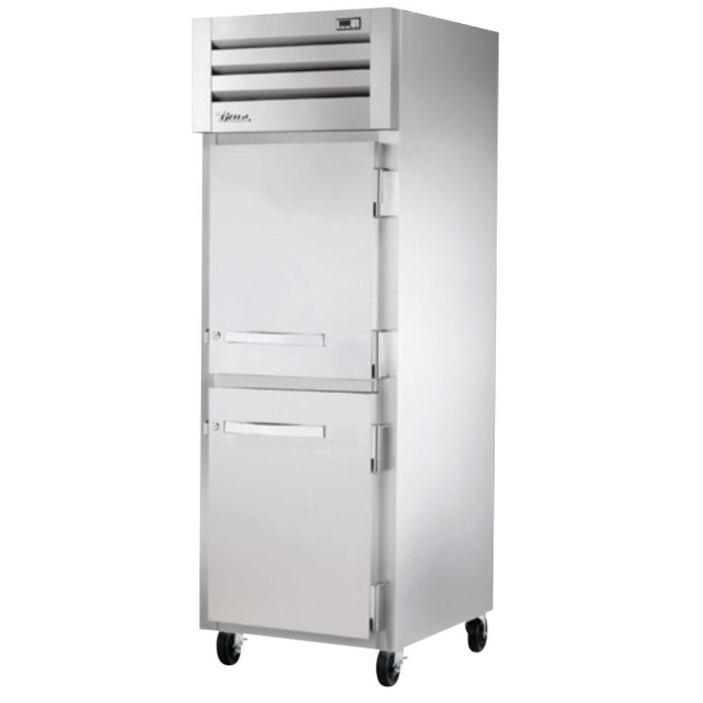 True STA1H-2HS Gabinete Calentador Vertical 2 Medias Puertas Solidas 3 Parrillas -  - True - KitchenMax Store