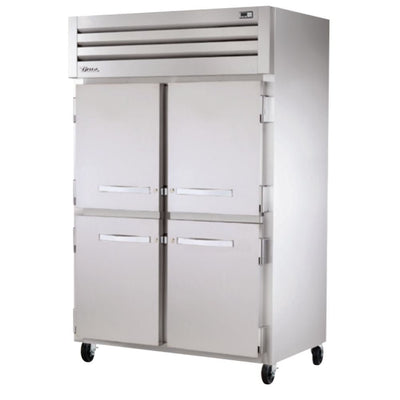 True STA2H-4HS Armario Termico 4 Medias Puertas Solidas 3 Parrillas -  - True - KitchenMax Store