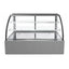 VITRINA DRAGO VPC-180 | Vitrina Pastelera Curva | 11.5 ft3 - 325 Litros | Hoteles Heladerías Bistrós