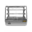 Vitrina Rhino VICAMO-120L, vitrina caliente sobre mostrador, en acero inoxidable.