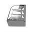 Vitrina Rhino VICAMO-160L, vitrina caliente sobre mostrador, en acero inoxidable.