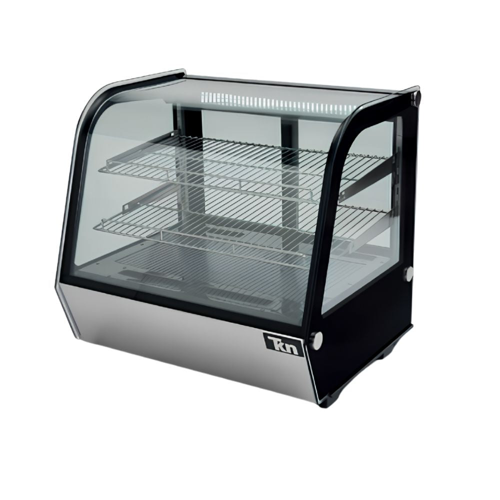 VITRINA SINERGIAS TEKNIKITCHEN TKN160R | Vitrina Expositora Refrigerada Sobre Mostrador | Frente 88.7 cm | Control Digital de Temperatura: 1 °C ~ 12 °C | Negocio de Alimentos Cremería Freestanding Tienda Comercial Supermercado Alimentos Refrigeración Exhibición Negocio Abarrotes 