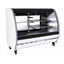 VITRINA TORREY 1029045 TEM150B LS | Vitrina Exhibidora Refrigerada Cristal Curvo | 150 cm | Blanco | para Tienda de Abarrotes Carnicería Comercial