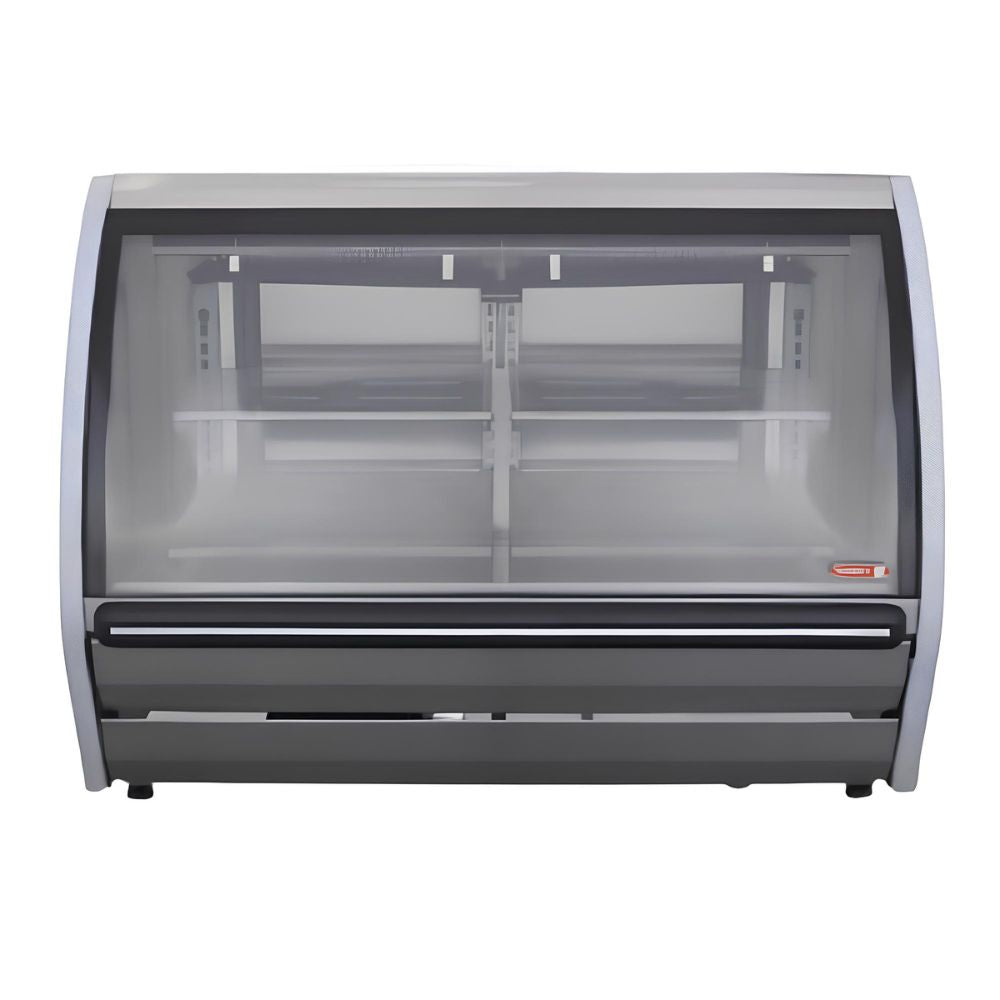 Vitrina Torrey DRD6-LS-R290, vitrina exhibidora, en acero inoxidable.