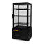 VITRINA REFRIGERADA RHINO VIVEPA-3 | Vitrina Refrigerada Vertical Panorámica | Capacidad 80 L | 4 Lados de Vidrio | Cafetería Pastelería Tienda