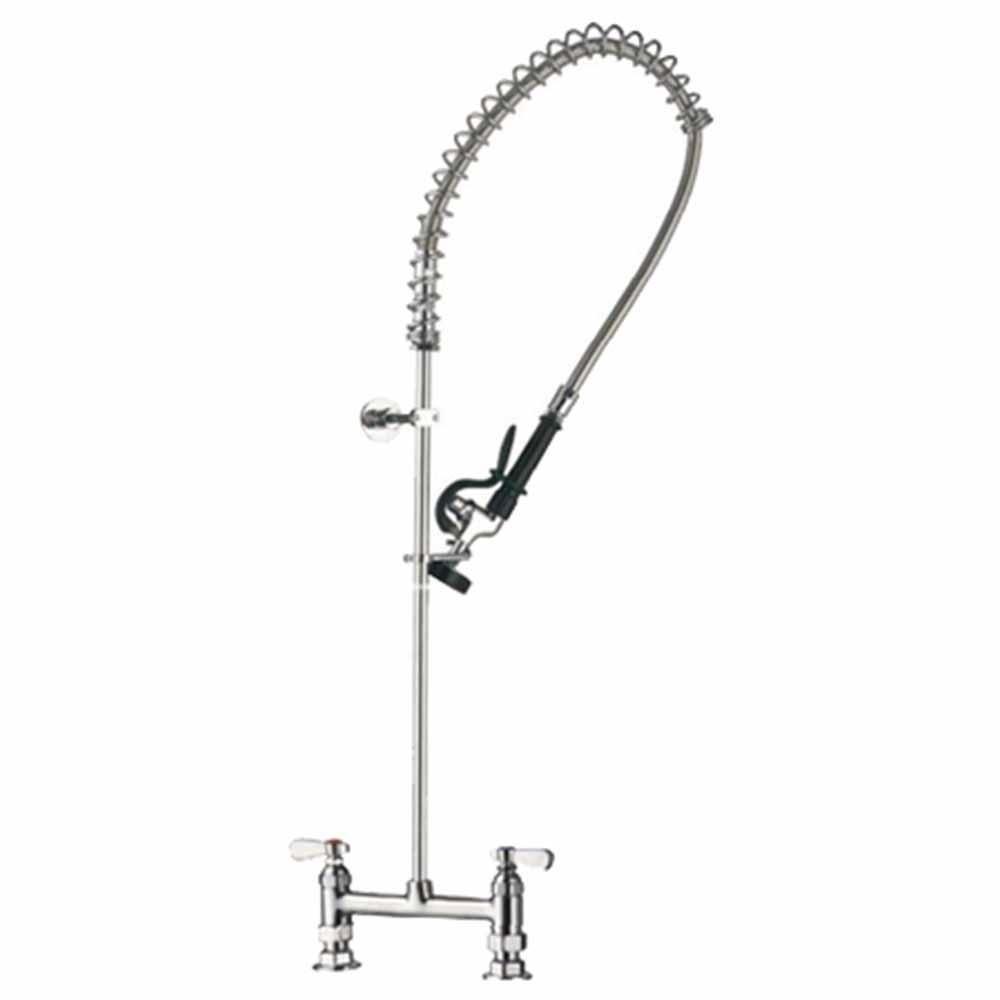 Para la mejor limpieza de tu vajilla KitchenMax.Store te presenta la llave de prelavado 98007-1 de la marca Asber. Ideal para restaurante, cocina, cocina industrial, comedor, comedor industrial, banquetes, limpiar, vajillas, asear, etc. KitchenMax.Store. Envíos seguros a todo México. Cotiza hoy mismo.