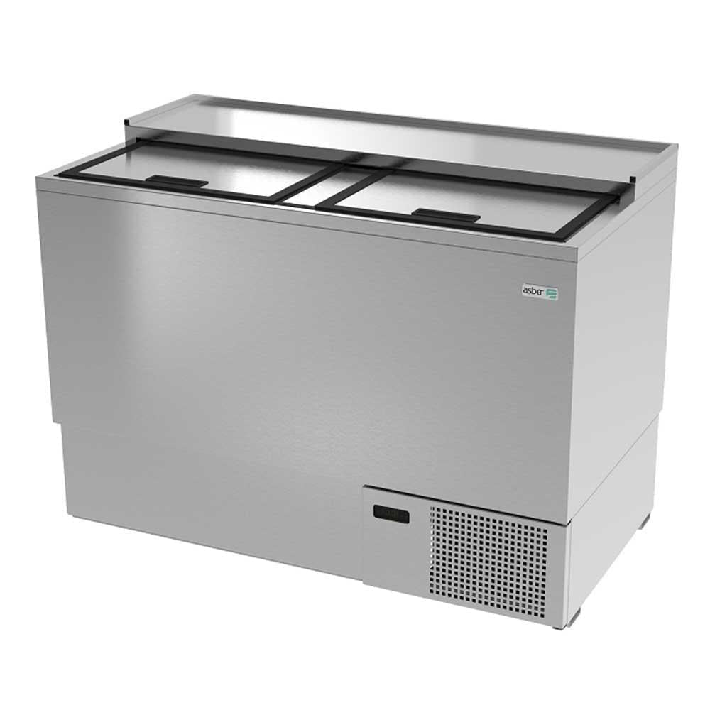Asber AGF-50 HC / S-HC Botellero 2 Puertas Solidas Acero Inoxidable - Botelleros - Asber - KitchenMax Store