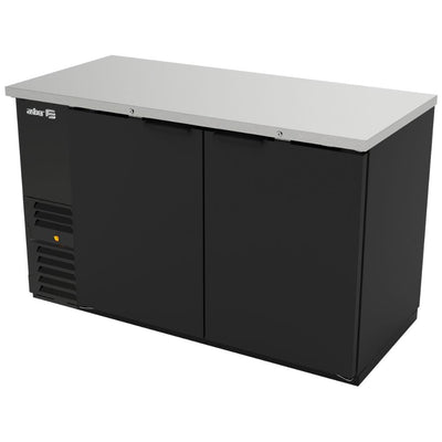 Asber ABBC-58 HC / S-HC Refrigerador Contra Barra Frente 151.2 cm 2 Puertas Solidas - Contrabarras - Asber - KitchenMax Store