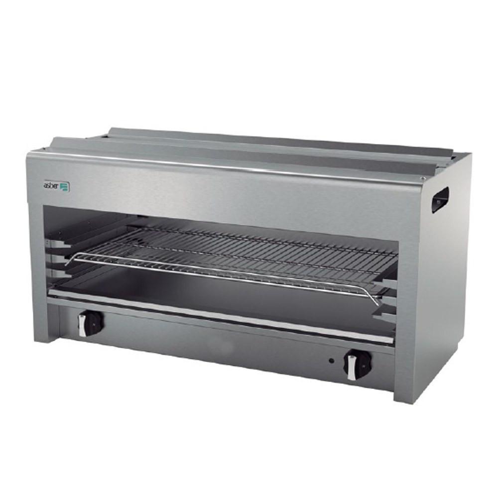 Asber Aecm-36 Salamandra Gas 1 Quemador Infrarrojo Acero Inoxidable. Ideal para restaurantes, cocina industrial, comedor industrial, negocio, preparación de alimentos, cocción, puesto de comida, etc. ¡Encuentra la indicada para tu negocio! Envíos seguros a todo México. Cotiza hoy mismo. 