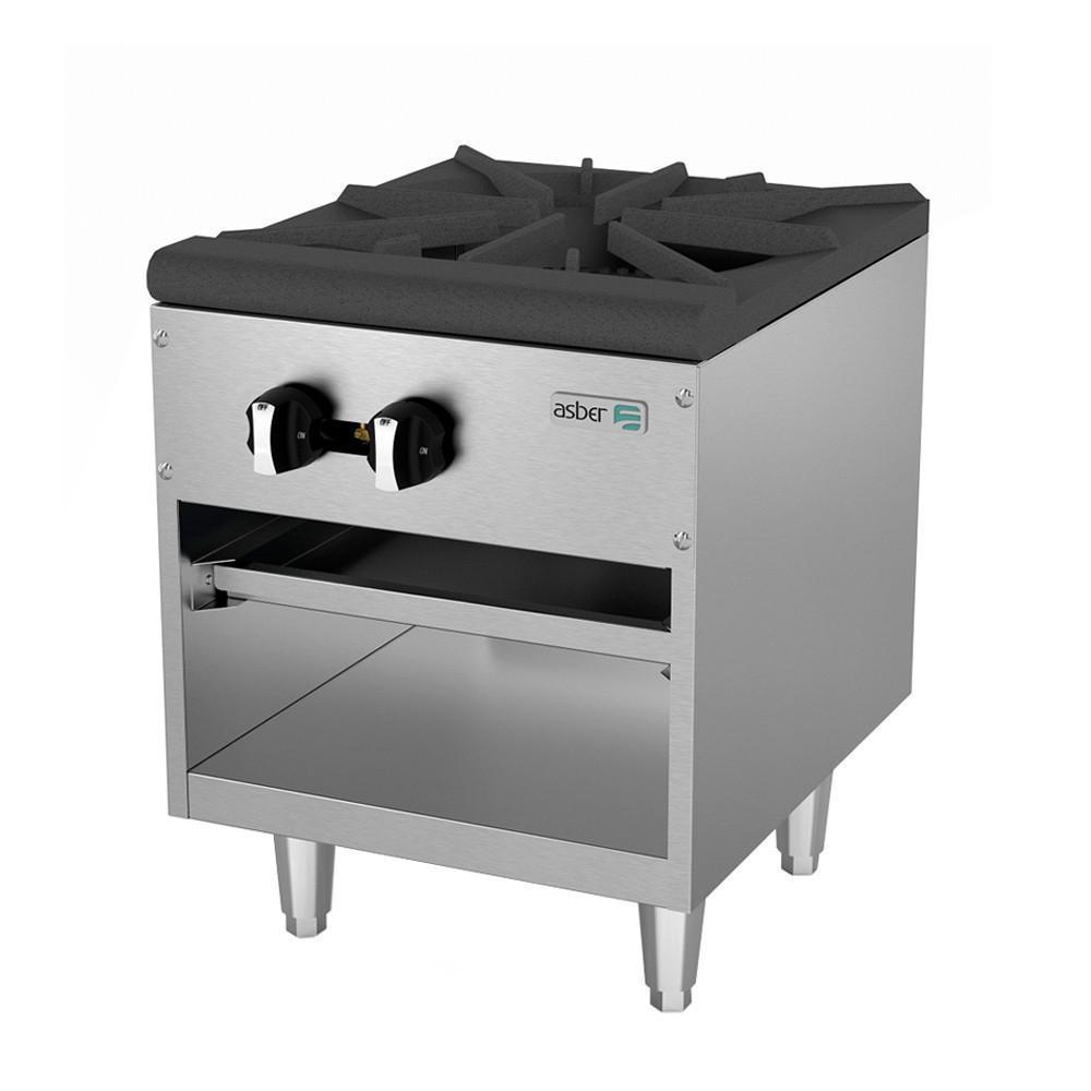 Asber Aesp-18-2 Fogon Gas 1 Quemador Triple Acero Inoxidable. Ideal para su uso en restaurantes, cocinas económicas, fondas, banquetes, cafeterías, comedores industriales, para preparación de alimentos, comida, cocción, etc. Facilita la operación de las cocinas comerciales e industriales con potentes quemadores. Envíos seguros a todo México. Cotiza hoy mismo. 