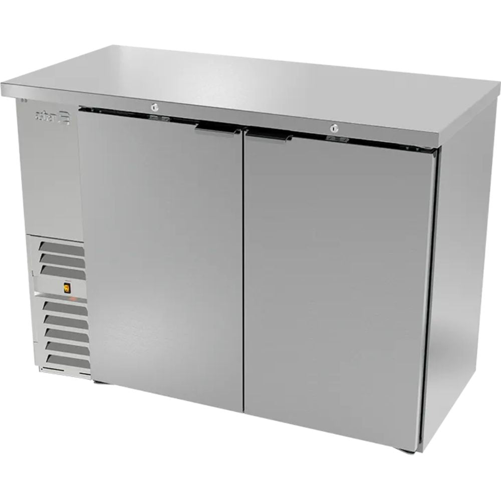 Asber ABBC-24-48 HC / S-HC Refrigerador Contra Barra Frente 126 cm 2 Puertas Solidas -  - Asber - KitchenMax Store