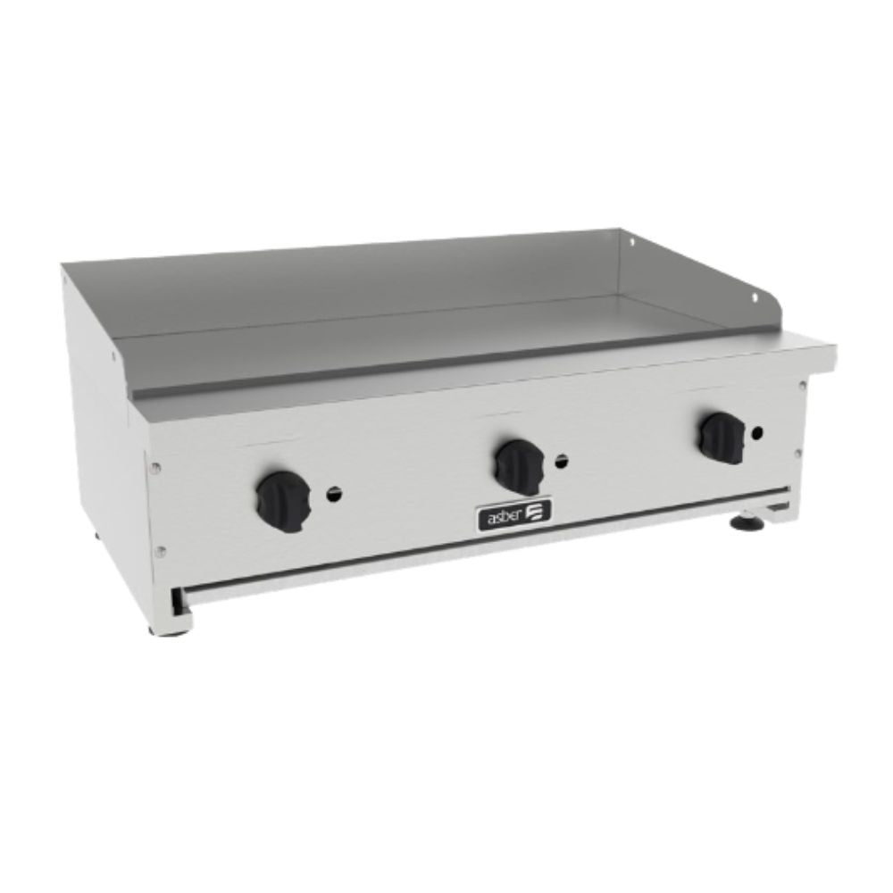 Asber ASMG-36 Plancha Gas 3 Quemadores para Taqueria Cenaduria Zona de Comida Carne Pollo Tacos Hamburguesas Hot Dog Tacos Barbacoa Tacos Dorados Tortas Panini Restaurante Comedor Cocina Industriales Negocio Fonda Taqueria Cenaduria. Carne Pollo Tacos Hamburguesas Hot Dog Tacos Barbacoa Tacos Dorados Tortas Panini Restaurante Comedor Cocina Industriales Negocio Fonda Taqueria Cenaduria. KitchenMax.Store. Envíos seguros a todo México. Cotiza hoy mismo.