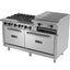 Asber Aemr-2-Rg24-B6-60-H 6 Estufa Maestra 6 Quemadores Abiertos Plancha Doble Horno Gratinador para Restaurante Cocina Industrial   Cocinas Fondas Restaurantes Cenadurias Comedores Industriales Preparación de Alimentos Coccion.  KitchenMax.Store. Envíos seguros a todo México. Cotiza hoy mismo.
