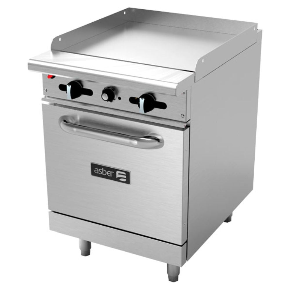 Asber Aer-G24-24-H Plancha Horno Gas para Restaurante Taqueria Carne Pollo Tacos Hamburguesas Hot Dog Tacos Barbacoa Tacos Dorados Tortas Panini Restaurante Comedor Cocina Industriales Negocio Fonda Taqueria Cenaduria. KitchenMax.Store. Envíos seguros a todo México. Cotiza hoy mismo.