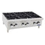 Atosa ATHP-36-6 Parrilla Gas 6 Quemadores 6 Parrillas Acero Inoxidable - Estufas / Parrillas - Atosa - KitchenMax Store
