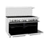 Atosa Ato-10B Estufa Gas 10 Quemadores 2 Hornos Acero Inoxidable - Estufas - Atosa - KitchenMax Store