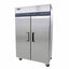 Atosa MBF8002GR Congelador Vertical 2 Puertas Solidas 3 Parrillas Acero Inoxidable - Congeladores Verticales - Atosa - KitchenMax Store