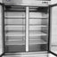 Atosa MCF8703GR Congelador Vertical 2 Puertas Cristal 4 parrillas Acero Inoxidable - Congeladores - Atosa - KitchenMax Store