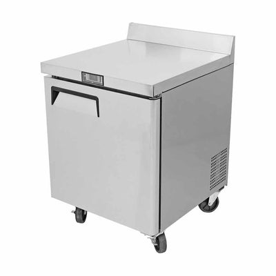 Atosa MGF8412GR Mesa Trabajo Congelada 1 Puerta Solida Acero Inoxidable - Mesas de trabajo refrigeradas - Atosa - KitchenMax Store