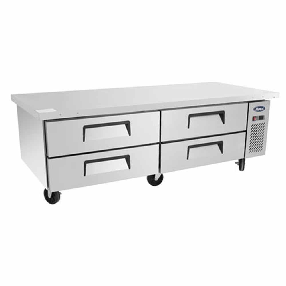 Atosa Mgf8453Gr Base Refrigerada Para Chef 12.1 Pies 4 Cajones - Base Refrigerada - Atosa - KitchenMax Store