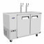 Atosa MKC58 Enfriador Barril Cerveza Dispensador 2 Barriles Acero Inoxidable - Enfriador de Barril - Atosa - KitchenMax Store