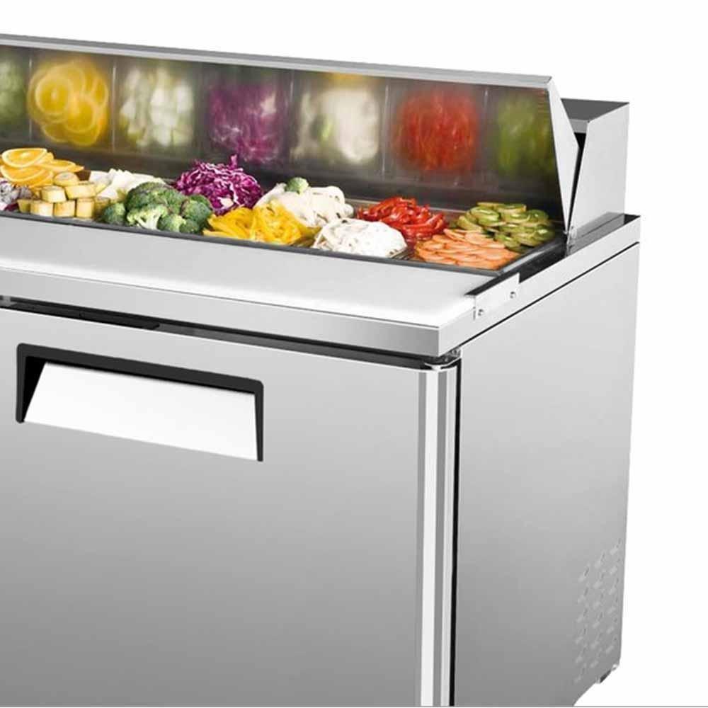 Atosa MSF8303GR Mesa Refrigerada Preparacion 2 Puertas Solidas Acero Inoxidable - Mesa Fría - Atosa - KitchenMax Store