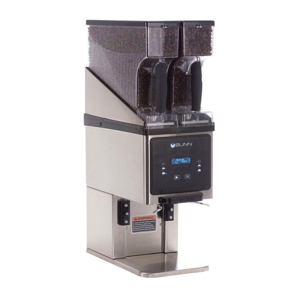 Bunn MHG, 120V 60HZ SST Molino Cafe Multitolva para Restaurante Cocina Industrial Cafeterías Restaurantes Establecimiento Cocina Comedor Negocio Bar Tienda Industria Bebidas.  KitchenMax.Store. Envíos seguros a todo México. Cotiza hoy mismo.