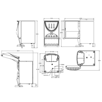 Bunn iMIX-5S+, 120V SS BLK Dispensador Bebidas Calientes para Tienda de Convivencia Cafeterías Restaurantes Establecimiento Cocina Comedor Negocio Bebidas Bar. KitchenMax.Store. Envíos seguros a todo México. Cotiza hoy mismo.