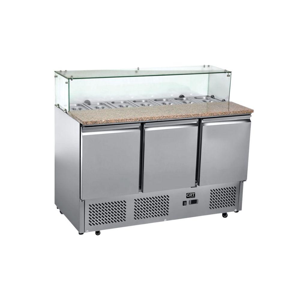 CRT MRCA543 Mesa Fria 380 Litros Acero Inoxidable - Mesas de trabajo refrigeradas - CRT - KitchenMax Store