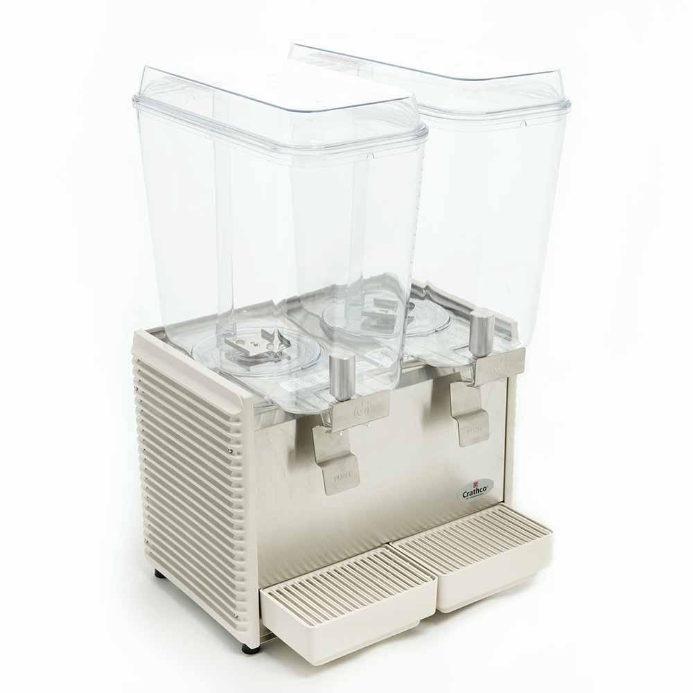Crathco D25-4 Clásico Dispensador De Bebidas 2 Tazones 18.9 Lt. 1/5 HP - Dispensadores de Bebidas - Crathco - KitchenMax Store