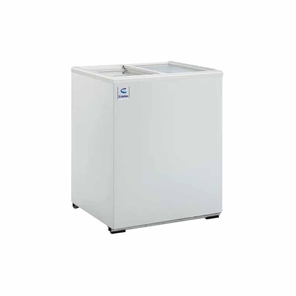 Criotec CCH-05 Congelador Horizontal 2 Puertas Cristal Plano 133 Litros Cuerpo Esmaltado Blanco - Congeladores - CRIOTEC - KitchenMax Store