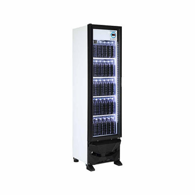 Criotec CFX-11 SL Refrigerador Vertical Restaurante Bar  1 Puerta de cristal 3 Parrillas  296.19 Litros de capacidad Iluminación LED - Refrigeradores Verticales - CRIOTEC - KitchenMax Store