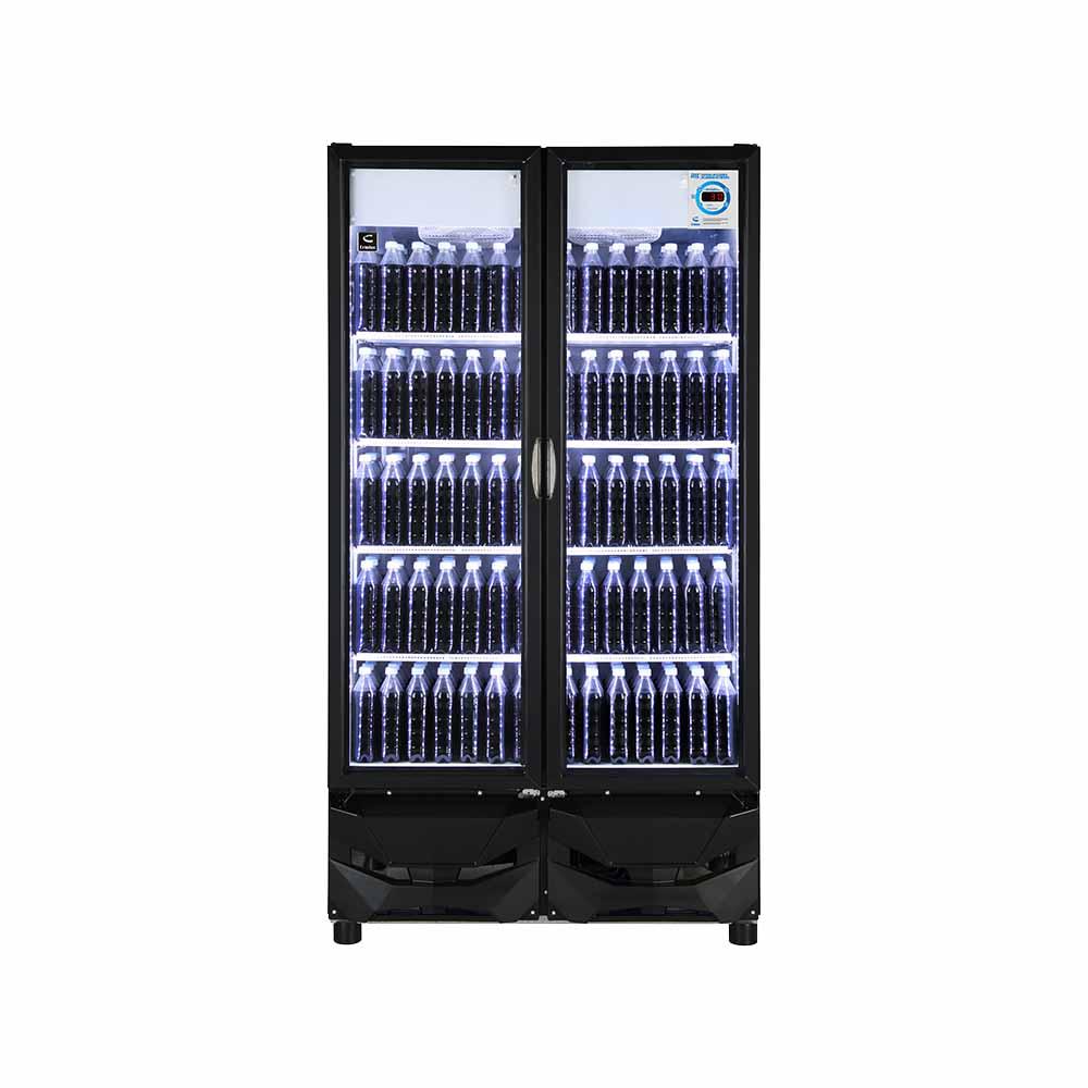 Criotec CFX-37 2P Refrigerador Vertical 2 Puertas de Cristal 8 Parrillas 1051 Litros Capacidad Iluminación LED - Refrigeración - CRIOTEC - KitchenMax Store