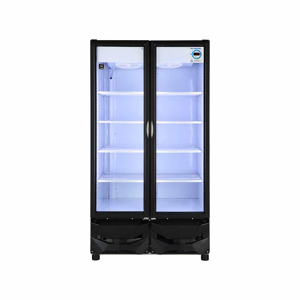 Criotec CFX-37 2P Refrigerador Vertical 2 Puertas de Cristal 8 Parrillas 1051 Litros Capacidad Iluminación LED - Refrigeración - CRIOTEC - KitchenMax Store