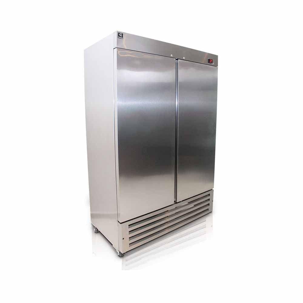 Criotec FSL-42 HC Congelador Restaurante Hotel Cafeteria Bar Vertical Puerta Solida 1244.3 Litros de capacidad Iluminación LED Acero Inoxidable - Refrigerador - CRIOTEC - KitchenMax Store