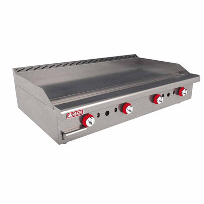 Delta Master 4-G-E Plancha Frente 122 cm Electrico 4 Controles Acero -  - Delta - KitchenMax Store