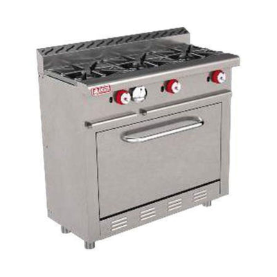 Delta Aquiles H3-MINI Estufa 3 Quemadores Abiertos 1 Horno -  - Delta - KitchenMax Store