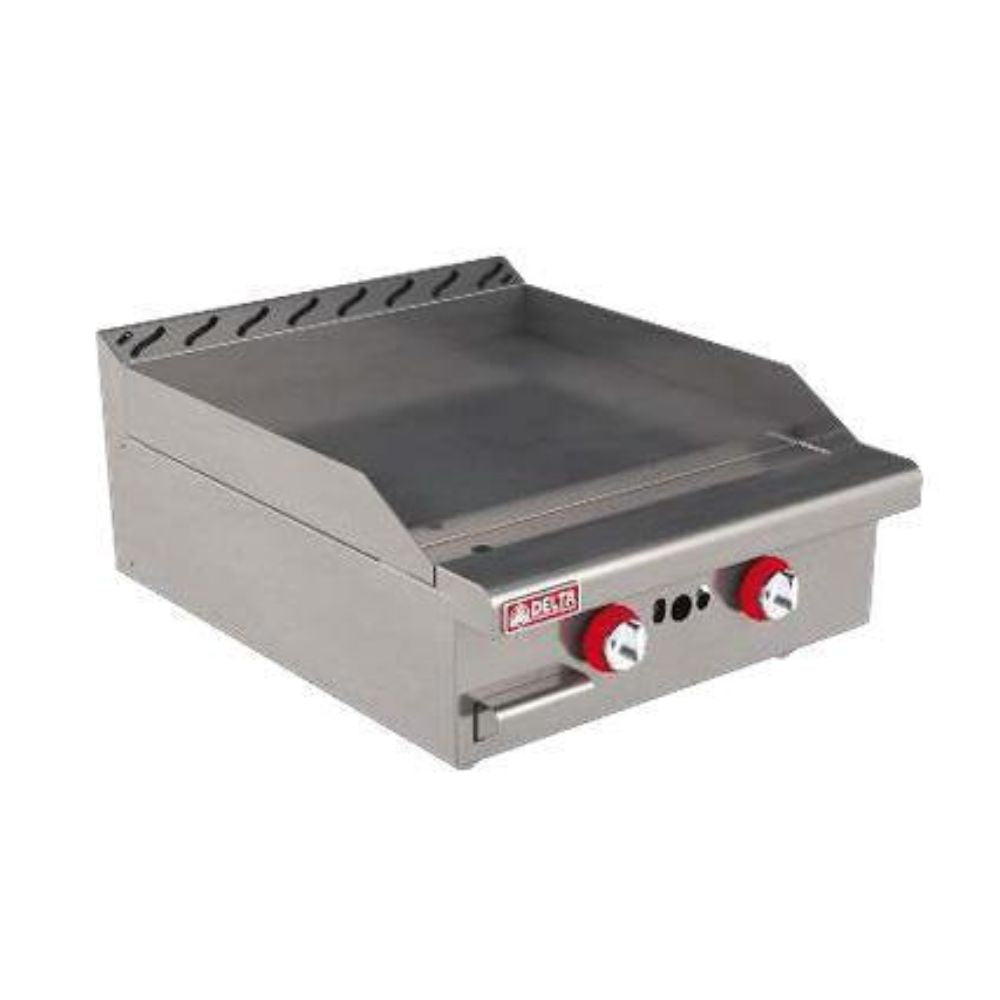 Delta Master 2-G-E Plancha Frente 61 cm Electrico 2 Controles Acero -  - Delta - KitchenMax Store