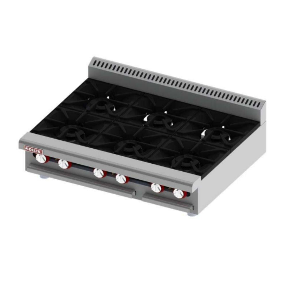 Delta Master 3-6 Parrilla Flamoon 6 Quemadores Abiertos -  - Delta - KitchenMax Store