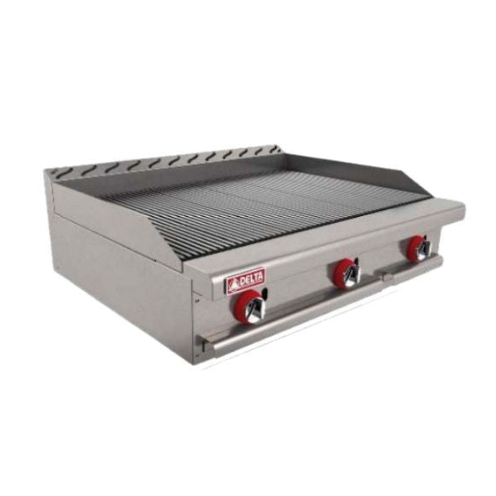 Delta Master 3-ASR-E Asador Electrico Acero Inoxidable Asar Negocio Tostar Restaurante Cocina Comedor Industriales Asada Autoservicio Alta Cocina. Ideal para restaurante, cocina, industrial, tostar, abrasar, alta cocina, banquetes, alta cocina, negocio, cocinar, carne, res, puerco, pollo, hamburguesas, verduras, vegetales, elotes, barbecue, bbq, brochetas, carne asada, autoservicio, etc. KitchenMax.Store. Envíos seguros a todo México. Cotiza hoy mismo.