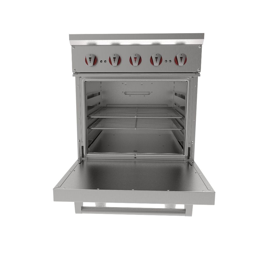 Drago CG-41 Estufa 4 Quemadores Horno Acero Inoxidable -  - Drago - KitchenMax Store