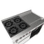Drago CG-41 PD Estufa 4 Quemadores Horno Plancha Gratinador -  - Drago - KitchenMax Store
