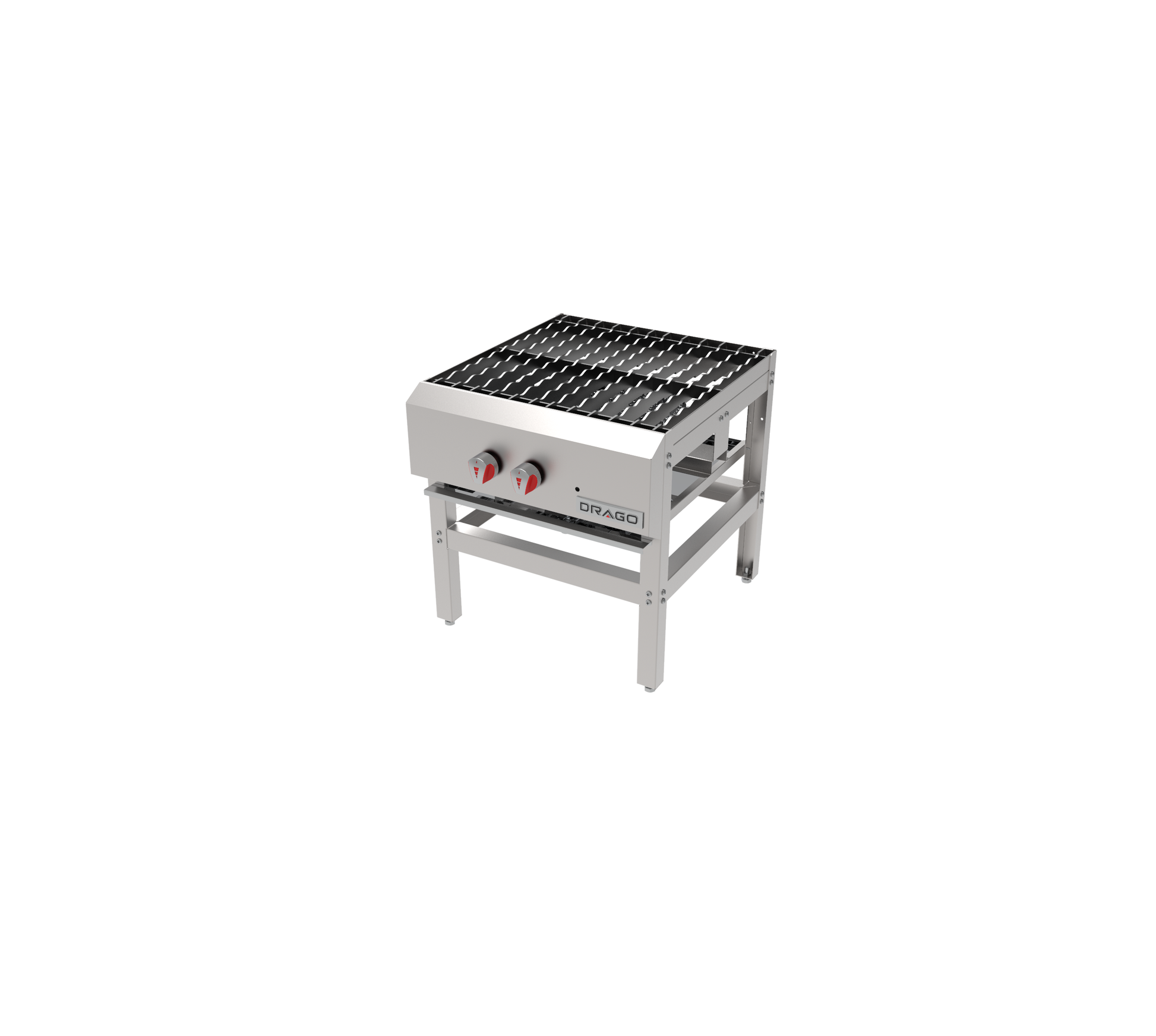 Drago EG-13A Estufon 1 Seccion Acero Aluminizado -  - Drago - KitchenMax Store