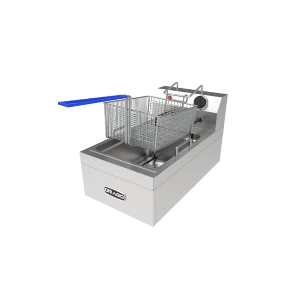 Drago FE-5 Freidor Electrico 1 Canastilla Acero Inoxidable -  - Drago - KitchenMax Store