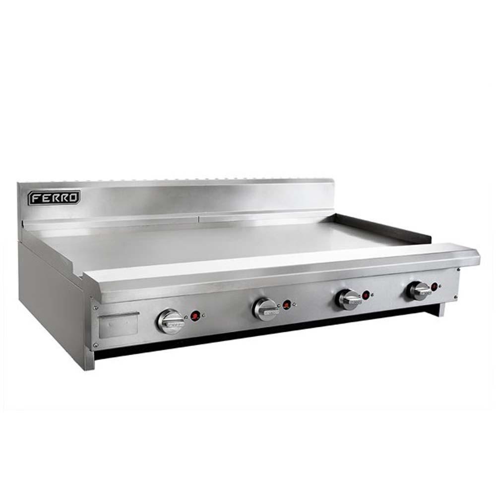 Ferro 23151113 Plancha 48" De Mesa Gas LP Acero Inoxidable - Plancha - Ferro - KitchenMax Store